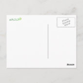 ES IST LEICHT, GRÜN ZU SEIN POSTKARTE (Rückseite)