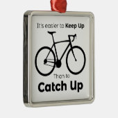 Es ist leichter, Behalten, als das Radfahren aufzu Ornament Aus Metall (Rechts)