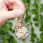 "Es ist Liebe allein, die zählt." St. Therese Schlüsselanhänger (Hand)