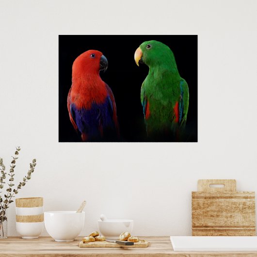 Es ist Liebe! Poster (Küche)