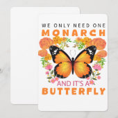 Es ist lustig, dass wir nur einen Monarchen brauch Einladung (Vorne/Hinten)