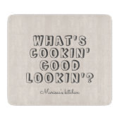 Es ist lustig, was gut aussieht. schneidebrett (Vorderseite)