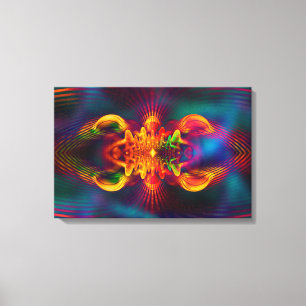 ES IST MAGIC Apopphysis Fraktal II + Ihre Idee Leinwanddruck