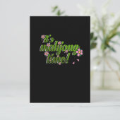 Es ist Mahjong Time Game Mahjong Player Games RSVP Karte (Stehend Vorderseite)