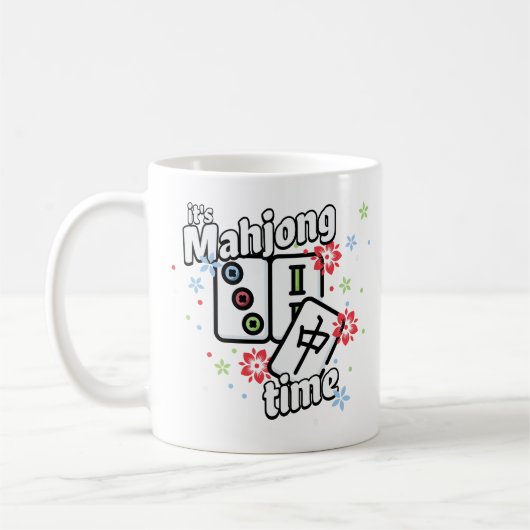 Es ist Mahjong Time! Kaffeetasse (Links)
