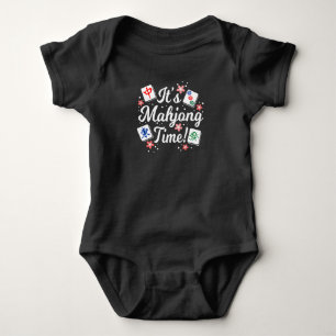 Es ist Mahjong Zeit für alle Mahjong Queens & PLe Baby Strampler