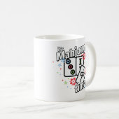 Es ist Mahjong-Zeit! Kaffeetasse (VorderseiteRechts)