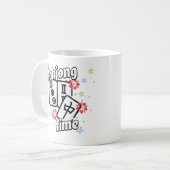 Es ist Mahjong-Zeit! Kaffeetasse (Vorderseite Links)