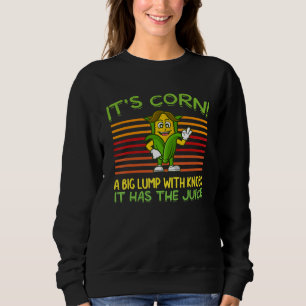 Es ist Mais Ein Großer Klumpen Mit Knöpfen Es Hat Sweatshirt