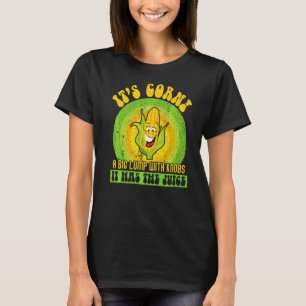 Es ist Mais ein großer Klumpen mit Knöpfen Es hat T-Shirt