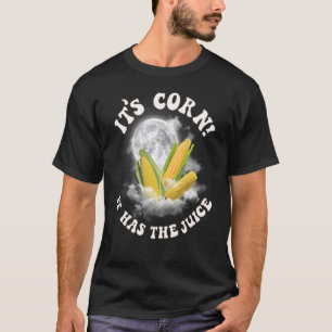 Es ist Mais eine große Klumpe mit Knofen, es hat d T-Shirt