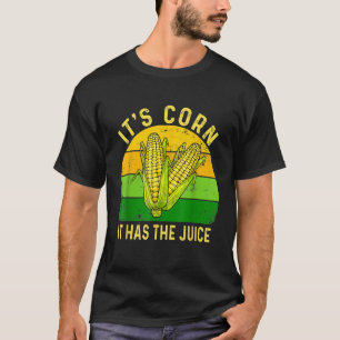 Es ist Mais es hat Juice Retro Mais Trendy 2 T-Shirt