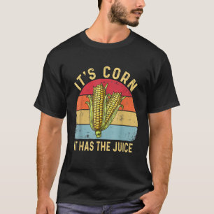 Es ist Mais es hat Juice Retro Mais Trendy 3 T-Shirt