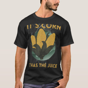Es ist Mais es hat Juice Retro Mais Trendy T-Shirt