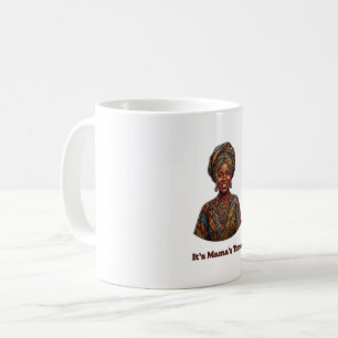 Es ist Mamas Zeit - African Queen Heritage-Tasche Kaffeetasse
