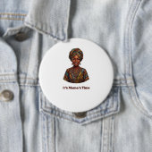 Es ist Mamas Zeit - Afrika 2026 Weltmeisterschaft Button (Beispiel)