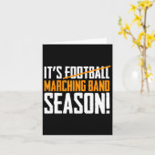 Es ist Marching Band Saison, nicht Fußball Karte (Gelbe Blume)