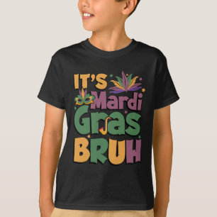 Es ist Mardi Gras Bruh Boy Teen Louisiana Karneval T-Shirt