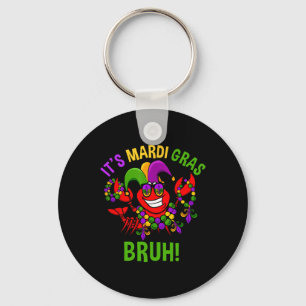 Es ist Mardi Gras Bruh Dabbing Crawfish Karneval K Schlüsselanhänger