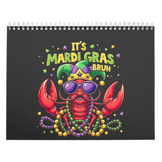 Es ist Mardi Gras Bruh Funny Shrimp New Orleans Kalender (Titelbild)