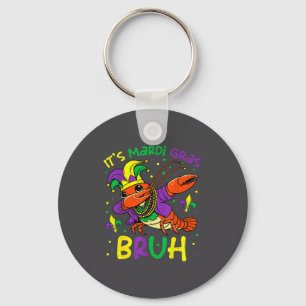 Es ist Mardi Gras Bruh Langusten Dab Narrenperlen Schlüsselanhänger