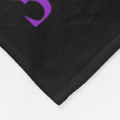 Es ist Mardi Gras School Busfahrer Team Costume Ma Fleecedecke (Ecke)