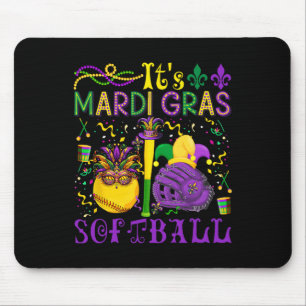 Es ist Mardi Gras Software Player Team Kostüme Mas Mousepad
