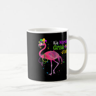 Es ist Mardi Gras Y'all Flamingo Kostüm Mädchen Fr Kaffeetasse