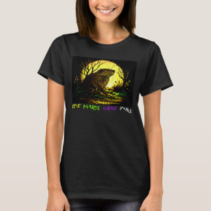 Es ist Mardi Gras Y'all New Orleans Nutria Rat 2 T-Shirt