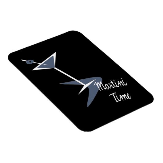 Es ist Martini Time! Magnet (Rechte Seite)