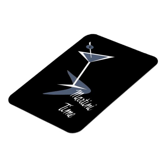 Es ist Martini Time! Magnet (Linke Seite)