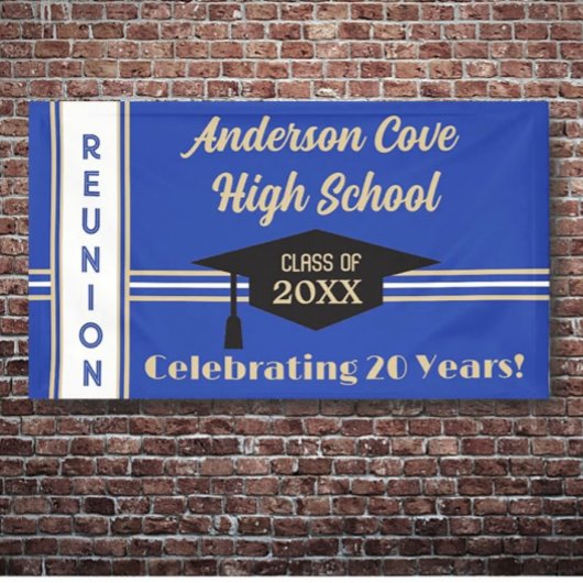 Es ist maßgeschneidert! Trendy Class-Wiedersehen-B Banner