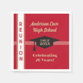 Es ist maßgeschneidert! Trendy Class-Wiedersehen Serviette (Vorderseite)