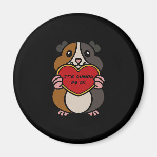 Es ist Meerschweinchen-Herz OK Süßes Meerschwein Magnet