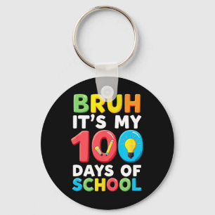 Es ist mein 100. Schultag Schüler Lehrer Schlüsselanhänger