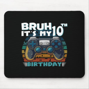 Es ist mein 10. Geburtstag 10 Jahre altes Cooles V Mousepad