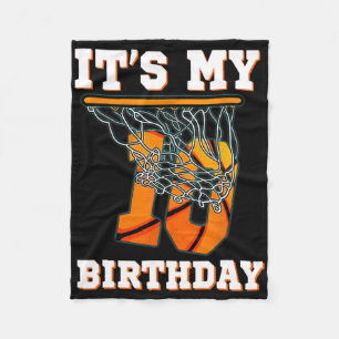 Es ist mein 10. Geburtstag Bysketbyll Boy Party 10 Fleecedecke