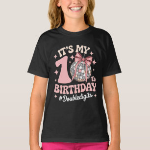Es ist mein 10. Geburtstag Mädchen Doppelziffern B T-Shirt