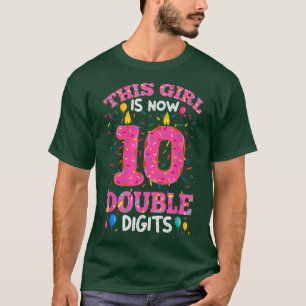 Es ist mein 10. Geburtstag Shirt, dieses Mädchen i T-Shirt