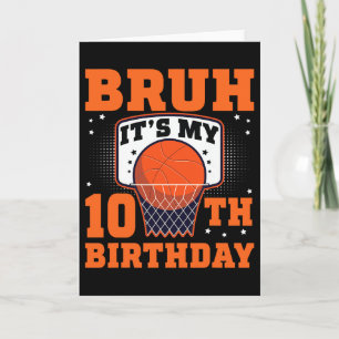 Es ist mein 10. Geburtstag Sketll 10 Jahre alter S Karte