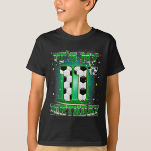 Es ist mein 11. Geburtstag Junge Fußball 11 Jahre T-Shirt