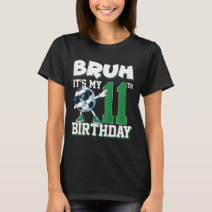 Es ist mein 11. Geburtstag Junge Fußball Footbyll T-Shirt