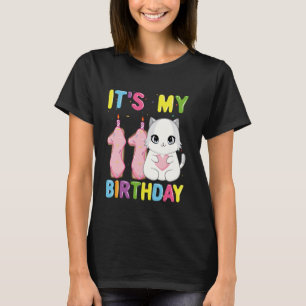 Es ist mein 11. Geburtstag Mädchen 11 Jahre alte R T-Shirt