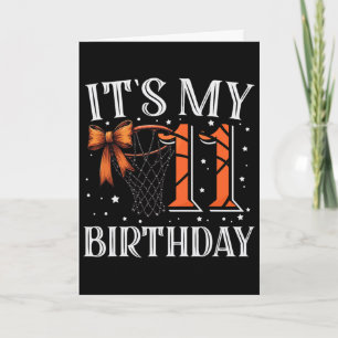 Es ist mein 11. Geburtstag Sketll Mädchen Bday Par Karte