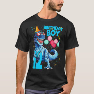 Es ist mein 12. Geburtstag Boy Dinosaurier Geburts T-Shirt