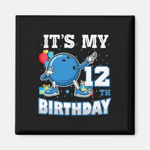 Es ist mein 12. Geburtstag, der 12 Jahre alter Bow Magnet