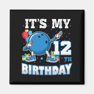 Es ist mein 12. Geburtstag, der 12 Jahre alter Bow Magnet