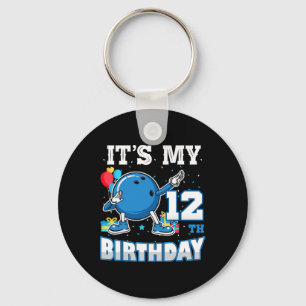 Es ist mein 12. Geburtstag, der 12 Jahre alter Bow Schlüsselanhänger