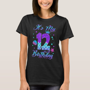 Es ist mein 12. Geburtstagsmädchen 12 Jahre altes T-Shirt