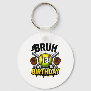 Es ist mein 13. Geburtstag Softll Jungen 13 Jahre  Schlüsselanhänger
